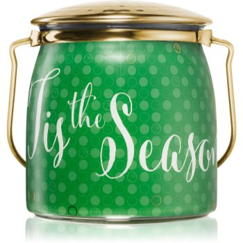 Milkhouse Candle Co. Creamery \'Tis The Season lumânare parfumată Butter Jar