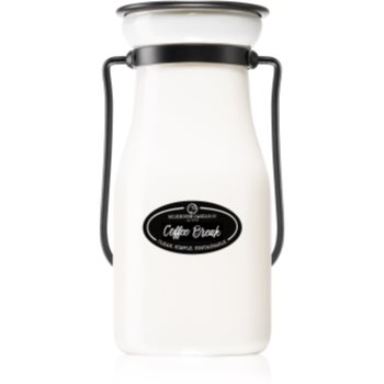 Milkhouse Candle Co. Creamery Coffee Break lumânare parfumată Milkbottle