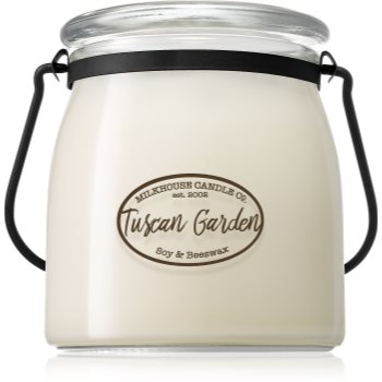 Milkhouse candle co. creamery tuscan garden lumânare parfumată butter jar