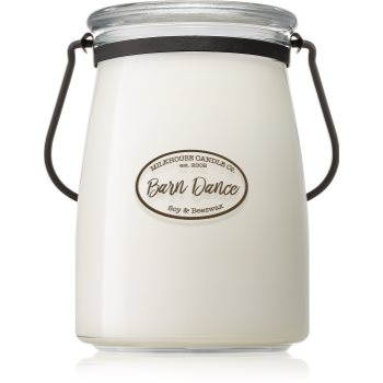 Milkhouse candle co. creamery barn dance lumânare parfumată butter jar