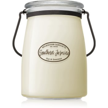 Milkhouse candle co. creamery southern jasmine lumânare parfumată butter jar