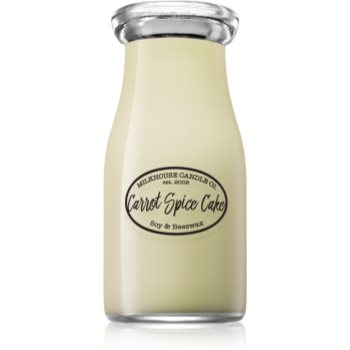 Milkhouse Candle Co. Creamery Carrot Spice Cake lumânare parfumată Milkbottle