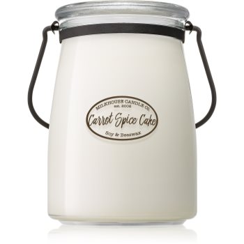 Milkhouse Candle Co. Creamery Carrot Spice Cake lumânare parfumată Butter Jar