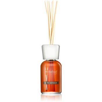 Millefiori Natural Vanilla and Wood aroma difuzor cu rezervã