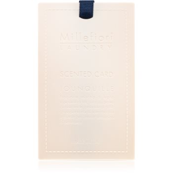 Millefiori laundry jonquille card parfumat