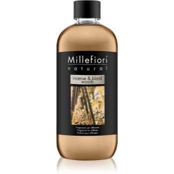 Millefiori Natural Incense & Blond Woods reumplere în aroma difuzoarelor
