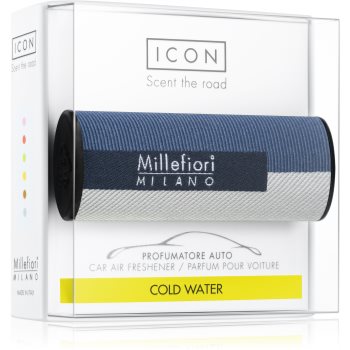 Millefiori Icon Cold Water parfum pentru masina Textile Geometric