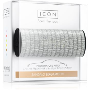 Millefiori icon sandalo bergamotto parfum pentru masina wood