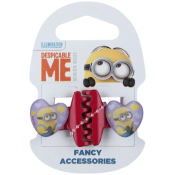 

Minions Accessories Dave зажими для волосся у формі серця від 3 років 2 кс