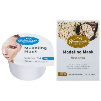Missha Homemade Oatmeal Powder mască facială pentru modelare cu efect nutritiv