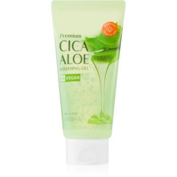 Missha premium cica aloe gel hidratant cu efect de calmare cu aloe vera