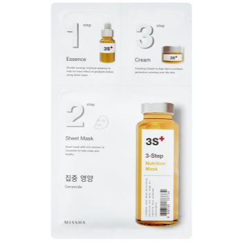 Missha 3-step mască nutritivă în 3 etape
