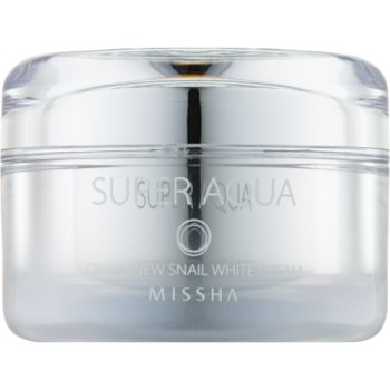 Missha Super Aqua Cell Renew Snail crema iluminatoare extract de melc