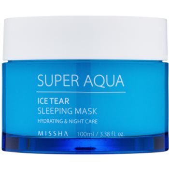 

Missha Super Aqua Ice Tear зволожуюча нічна маска для обличчя 100 мл
