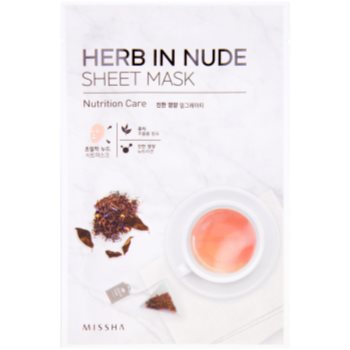 Missha Herb in Nude masca pentru celule cu efect de nutritiv