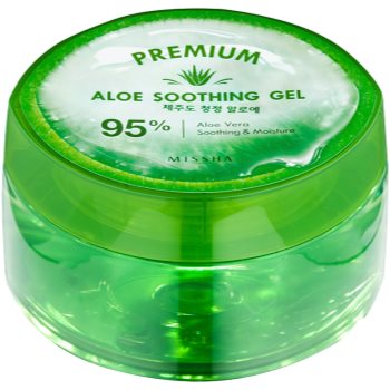 Missha Premium gel hidratant cu efect de calmare cu aloe vera