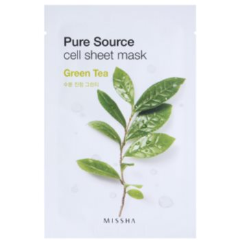Missha Pure Source masca de celule cu efect calmant