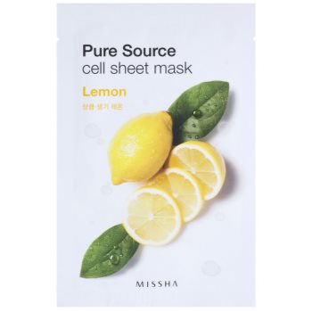 Missha Pure Source masca de celule cu efect reimprospator