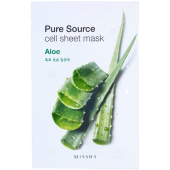 Missha Pure Source masca de celule cu efect hidratant si calmant