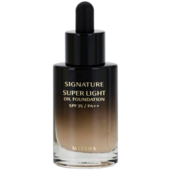 

Missha Signature рідкий тональний крем на основі олійки SPF 35 відтінок W21/PA++ 30 мл
