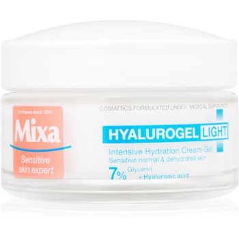 Mixa hyalurogel light crema de fata hidratanta cu acid hialuronic