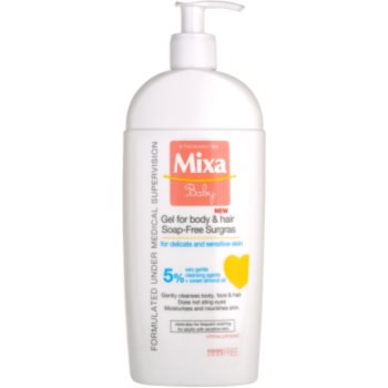 Mixa baby 2 in 1 gel de dus si sampon pentru copii