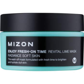 Mizon enjoy fresh-on time mască revitalizantă cu lămâie verde, pentru pielea lăsată