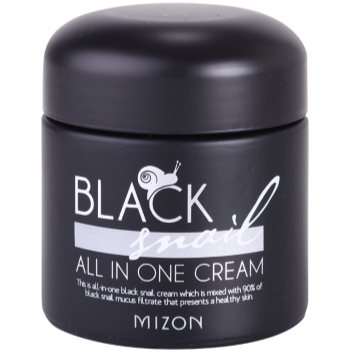 Mizon black snail all in one cremă pentru față cu extract de melc 90%