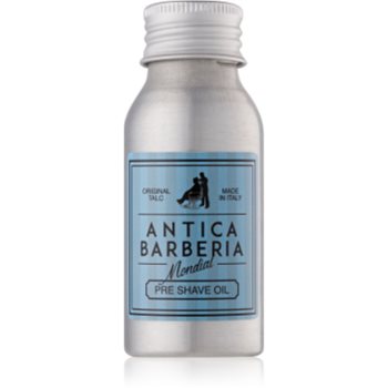 Mondial antica barberia original talc ulei înainte de ras