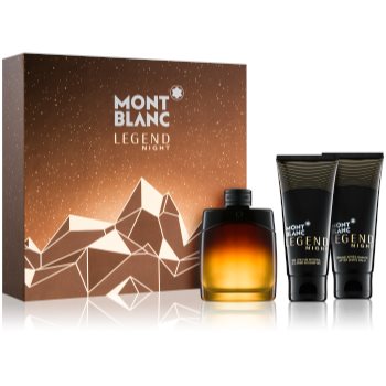 

Montblanc Legend Night подарунковий набір ІІ Парфумована вода 100 ml + Гель для душу 100 ml + Бальзам після гоління 100 ml