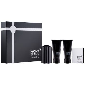 

Montblanc Emblem подарунковий набір V Туалетна вода 100 ml + Туалетна вода 1,2 ml + Бальзам після гоління 100 ml + Гель для душу 100 ml