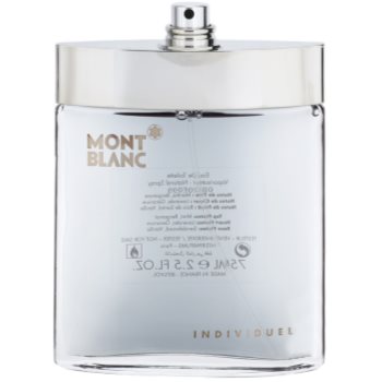

Montblanc Individuel туалетна вода тестер для чоловіків 75 мл