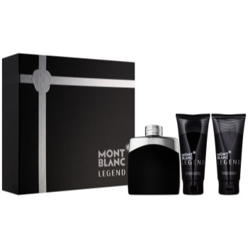 

Montblanc Legend подарунковий набір ХІ Туалетна вода 100 ml + Туалетна вода 1,2 ml + Бальзам після гоління 100 ml + Гель для душу 100 ml