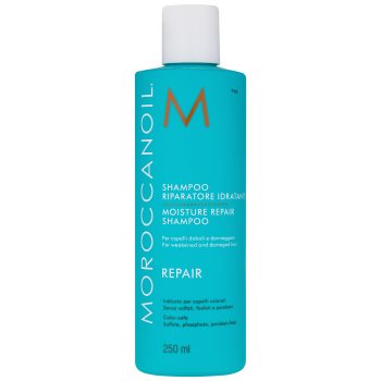 Moroccanoil Moisture Repair šampon pro poškozené, chemicky ošetřené vlasy 250 ml