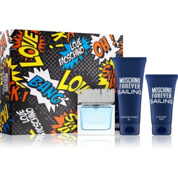 

Moschino Forever Sailing подарунковий набір II. Туалетна вода 50 ml + Гель для душу 100 ml + Бальзам після гоління 50 ml