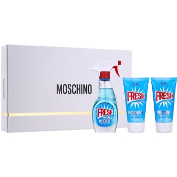 

Moschino Fresh Couture подарунковий набір II. Туалетна вода 50 ml + Гель для душу 50 ml + Молочко для тіла 50 ml