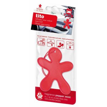 

Mr & Mrs Fragrance Tito Red Pepper Mint aромат для авто (Pepper Mint)