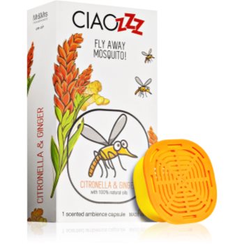 Mr & mrs fragrance ciaozzz citronella & ginger reumplere în aroma difuzoarelor capsule (mosquito repellent)