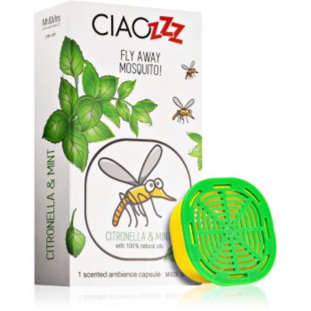 Mr & Mrs Fragrance Ciaozzz Citronella & Mint reumplere în aroma difuzoarelor capsule (Mosquito Repellent)