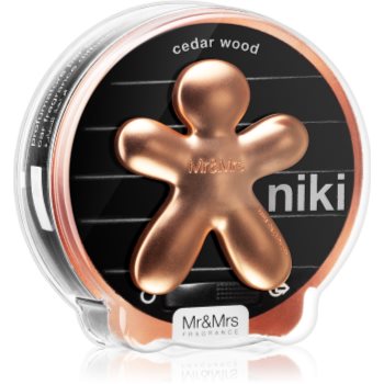Mr & mrs fragrance niki cedar wood parfum pentru masina reincarcabil