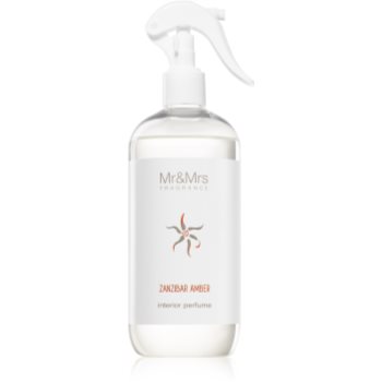 Mr & mrs fragrance blanc zanzibar amber spray pentru camera
