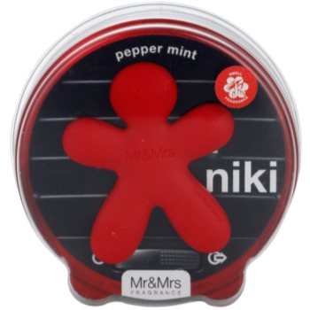 Mr & Mrs Fragrance Niki Pepper Mint parfum pentru masina reincarcabil imagine
