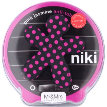 Mr & mrs fragrance niki pink jasmine parfum pentru masina reincarcabil