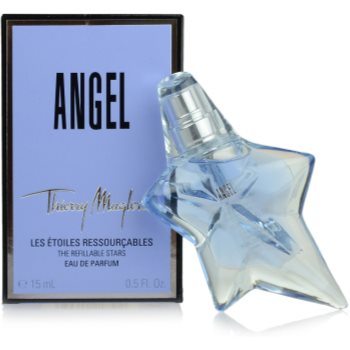 Mugler Angel eau de parfum pentru femei 15 ml reincarcabil