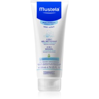 Mustela bébé gel de duș pentru corp și păr pentru copii