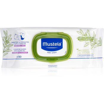 Mustela bébé Șervețele umede pentru copii cu ulei de masline