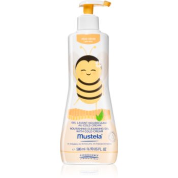 Mustela bébé gel de baie nutritiv pentru piele uscata