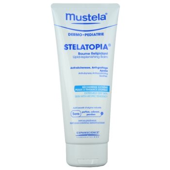 

Mustela Dermo-Pédiatrie Stelatopia бальзам для тіла для дуже сухої та чутливої, атопічної шкіри 200 мл