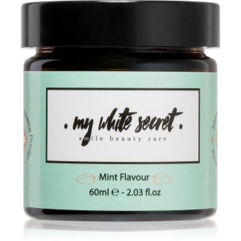 My white secret whitening powder pudra pentru albirea dintilor pentru dinti sensibili