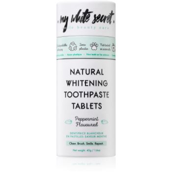 My white secret toothpaste tablets pasta de dinti pentru albire